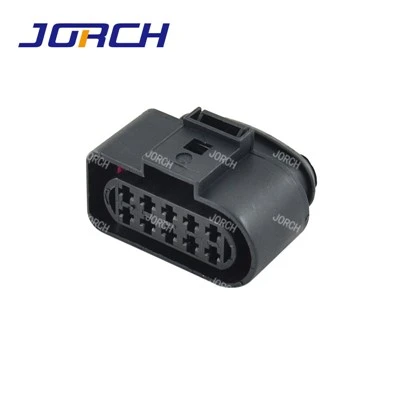 Đầu nối điện cáp chống nước 10 chân nữ cho FEP 42034600 VW 1J0973735 Ổ cắm đèn pha