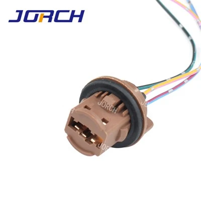 3 Pin Xe T{1}} Ổ Cắm Bóng Đèn Lái Xe Ô Tô Nhật Bản Ổ Cắm Bóng Đèn Phanh Đơn Dây Cắm