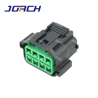 HP066-08021 Đầu nối phích cắm khai thác dây đèn pha tự động 8 chân có đầu cuối và vòng đệm DJ7083-2.3-21